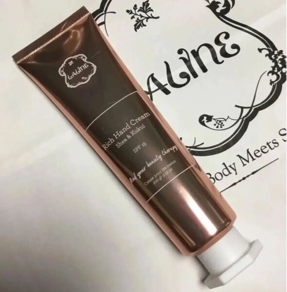 ハンドクリーム ラリン laline リッチハンドクリーム シア&ククイ100g