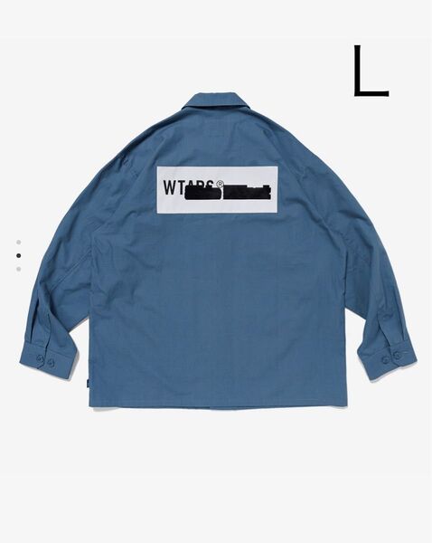 WTAPS 25ss JMOD 01 LS COTTON. RIPSTOP Lサイズ シャツ ダブルタッブス