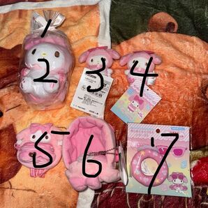 商品説明必読必須【消費税込定価販売 】送料手数料無料動画なし バラ売り不可 マイメロ マスコット⑧ (写真4枚目に料金日)