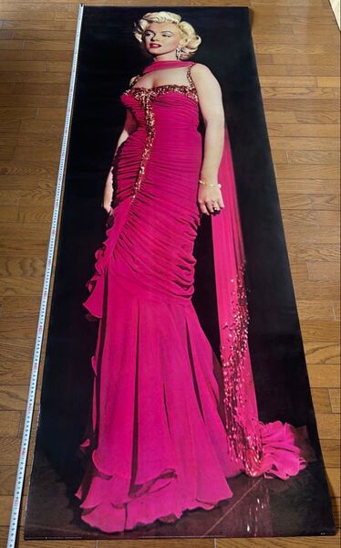 マリリンモンロー 等身大 ポスター約66.7×187.5cm 自宅保管品