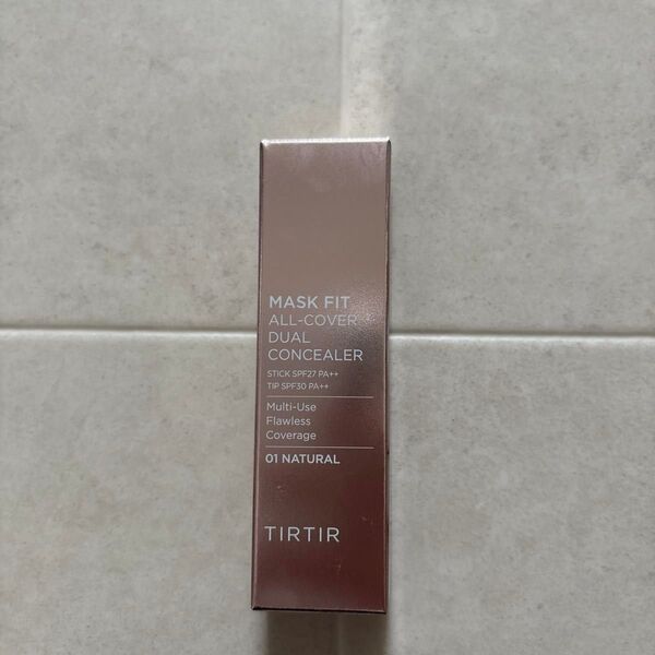 TIRTIR MASK FIT ALL-COVER DUAL CONCEALER 01 NATURAL 2本