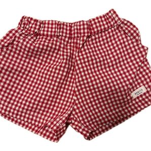 BONITO チェック 赤 ハーフパンツ pants