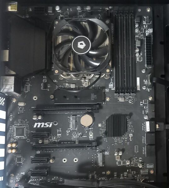 Intel i7 7900K MSI Z390-S01マザーボードセット CPUクーラーはおまけで