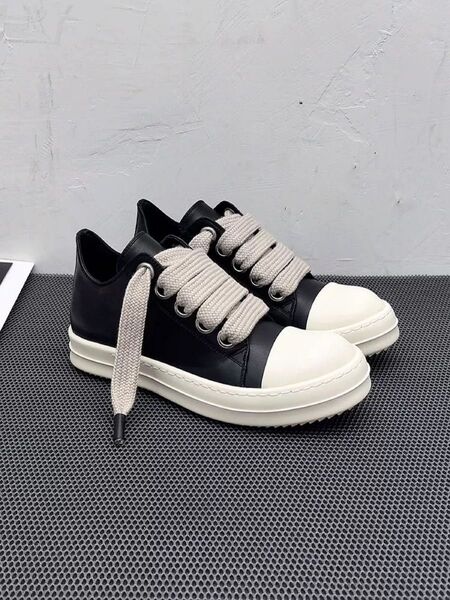 【国内最安値】Rick Owens Jumbo Lace Low Sneaks 24/24.5/26.5/27cm