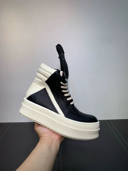 【即日発送】Rick Owens Mega Bumper Geobasket 25.5/26/26.5/27cm ロゴ刻印あり