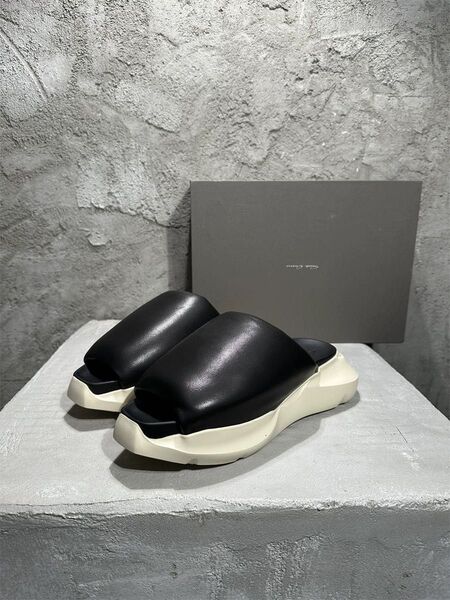 Rick Owens GETH PUFFER SLIDE 厚底スライドサンダル