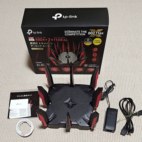 TP-link 次世代トライバンド ゲーミングルーター Archer AX11000 wifi6