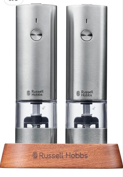 未開封、新商品 Russell Hobbs 充電式ミル ソルト & ペッパー ミニ(7942JP)