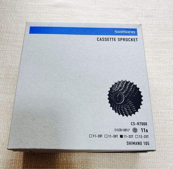 シマノ(SHIMANO) CS-R7000 11S 11-32T カセットスプロケット 新品未使用
