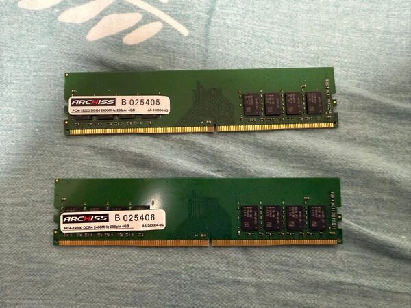ARCHISS DDR4 メモリーモジュール 4GB*2 2133MHz