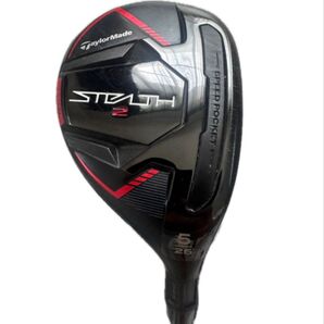 テーラーメイド STEALTH2 ユーティリティ 5U 25度 ステルス2 KBS 85 S スチールシャフト レスキュー