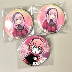 初音ミク ファミリーマートコラボ 缶バッジセット 巡音ルカ 全国ツアー つなこ セガ 缶バッジ