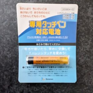 Benesse 専用チャレンジタッチペン対応電池 LR61 AAAA 1.5V