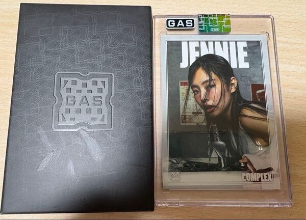 Jennie Complex Cover x GAS Trading Card ジェニ ブラックピンク black pink 限定