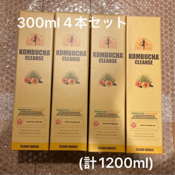 コンブチャクレンズ 300ml 4本セット