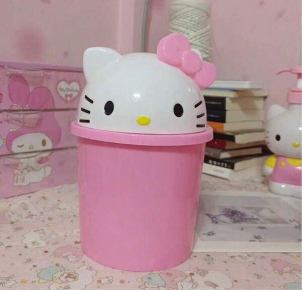 新品未使用 ハローキティ キティちゃん ダストボックス