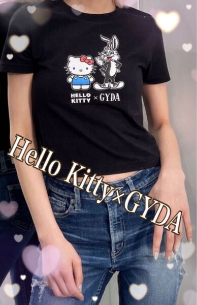 【ハローキティコラボ】GYDA BUNNY×ハローキティ ショートTシャツ