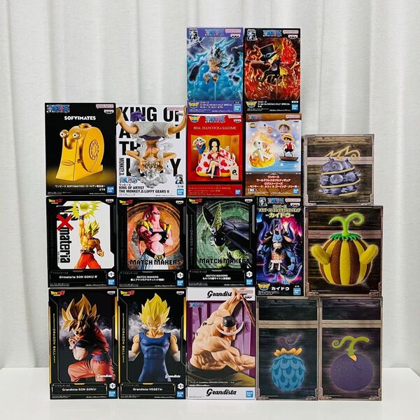 ドラゴンボール ワンピース フィギュア まとめ売り ワーコレ ログストーリーズ Grandista 悪魔の実 少年ジャンプ