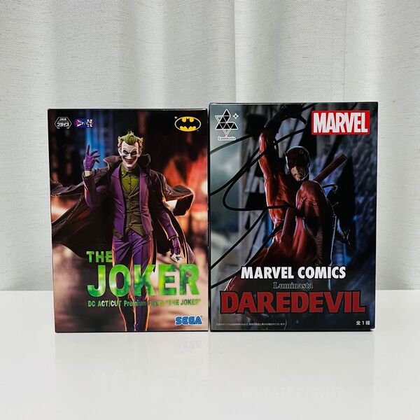 アメコミ DC ACT/CUT プレミアム フィギュア ジョーカー MARVEL COMICS Luminasta デアデビル