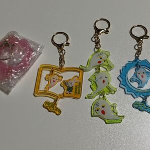 めがねうさぎ ゆらゆらキーホルダー