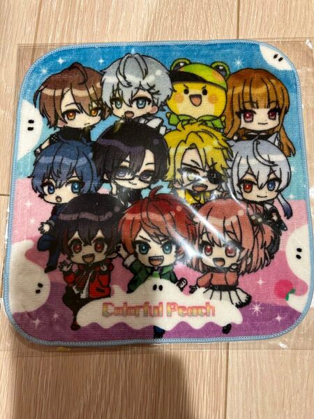 カラフルピーチ イオン ハンドタオル ハンカチ ゆらゆらご〜すとぴ〜ち!