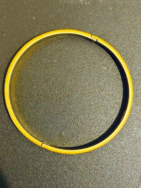 レディースゴールドバングル ブレスレット 18KGP 和風 直径約6.0cm 綺麗な彫刻有り
