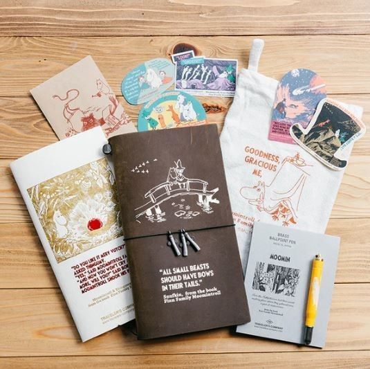 TRAVELER'S COMPANY トラベラーズノートセット(ムーミン一家) トラベラーズノート MOOMIN ムーミン一家