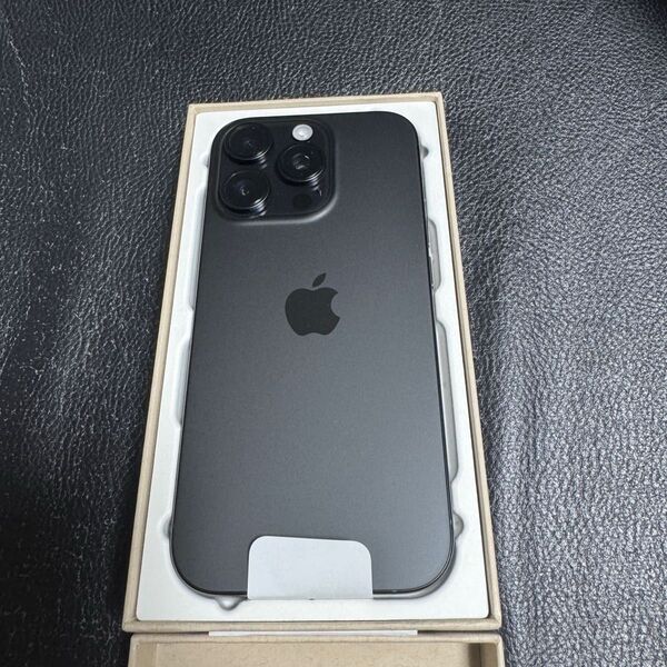 iPhone16Pro 128GBSIMフリー Apple ブラック新品交換品