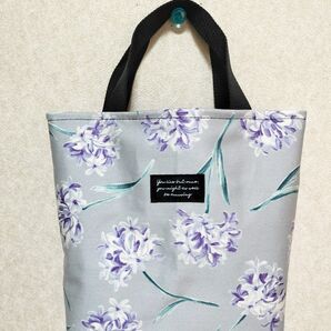 トートバッグ サブバッグ ミニトートバック 花柄 ハンドメイド ランチバッグ