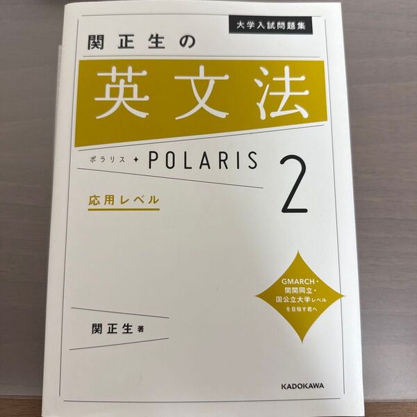 大学入試問題集関正生の英文法ポラリス 2 (大学入試問題集) 関正生/著