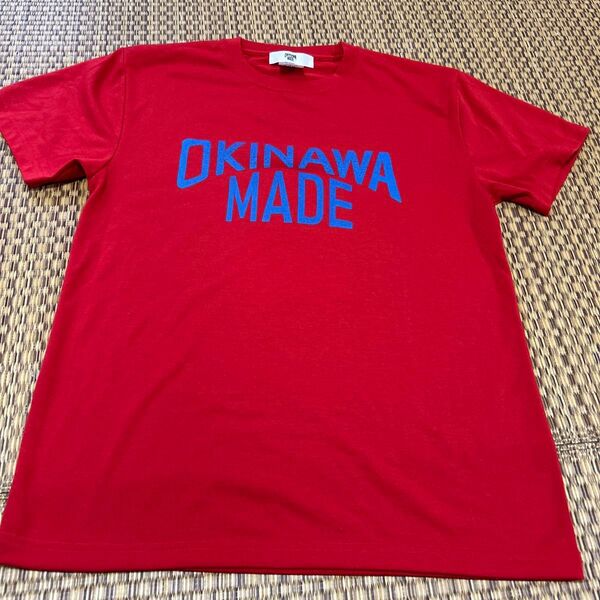 OKINAWA MADE Tシャツ レッド Sサイズ