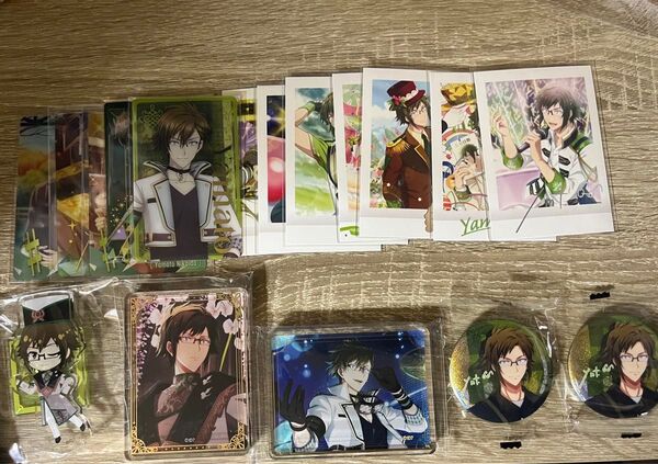 アイドリッシュセブン ぱしゃこれ 缶バッジ 二階堂大和 ウエハースカード アクリルスタンド アクリルブロック