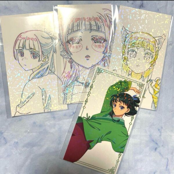 薬屋のひとりごと 薬屋のひとりごと展 チケット風カード 猫猫