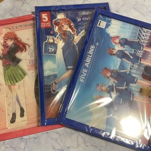 五等分の花嫁 きゃらっとくじ FIVE AIRLINE ラスト賞 ラストワン賞 E賞 中野五月 特大アクリルスタンド