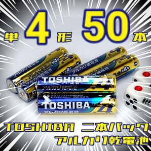 東芝アルカリ乾電池 単4/50本