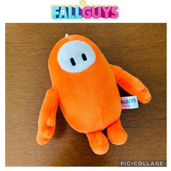 FALLGUYS フォールガイズ ぬいぐるみ マスコット オレンジ