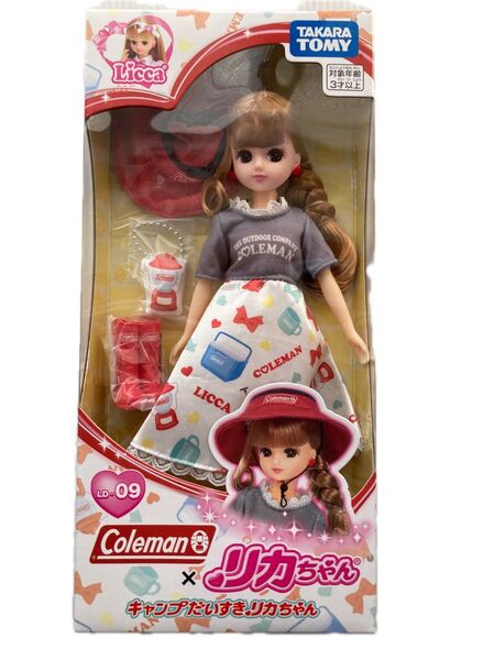 タカラトミー コールマン × リカちゃん LD-09 キャンプだいすきリカちゃん