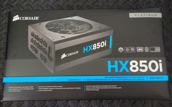 CORSAIR HX850i PLATINUM 850W ATX電源 完動品