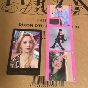 between1&2 ステッカー ミナ トレカ セット MORE&MORE