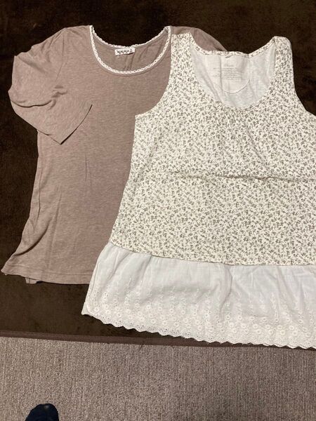 レディース七分袖シャツ&ノースリーブチュニック