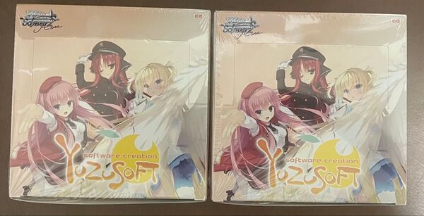 ヴァイスシュヴァルツロゼ ゆずソフト 2BOX 初版 未開封シュリンク付き