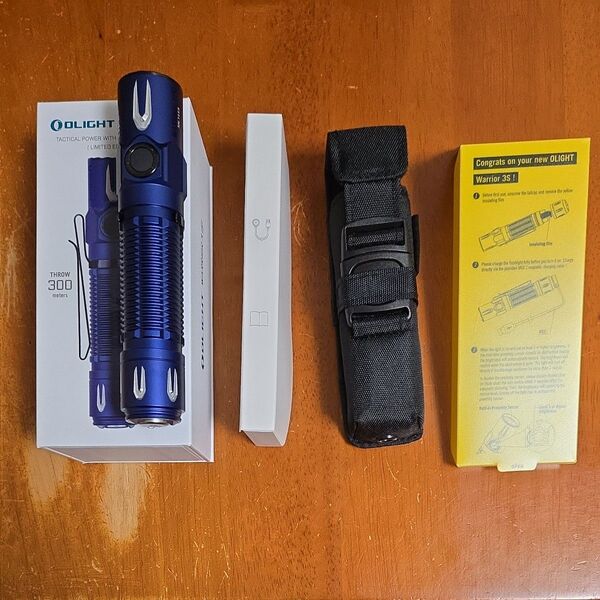 OLIGHT オーライト WARRIOR 3S リーガルブルー