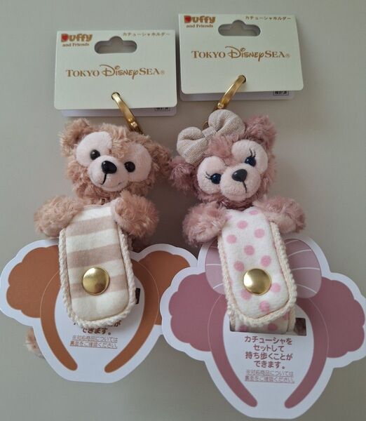 【新品】東京ディズニーシー ダッフィー&フレンズ カチューシャホルダーセット