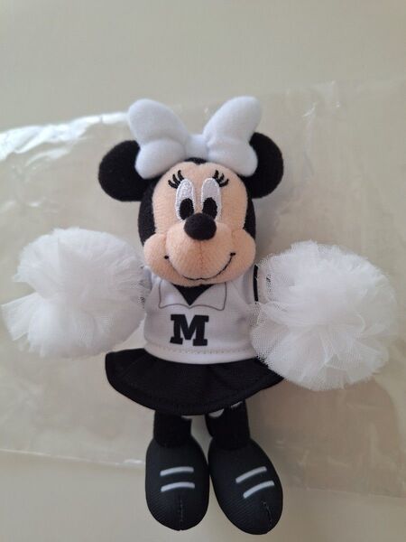 【新品】東京ディズニーランド Cheer Together ミニー ぬいぐるみチャーム 白
