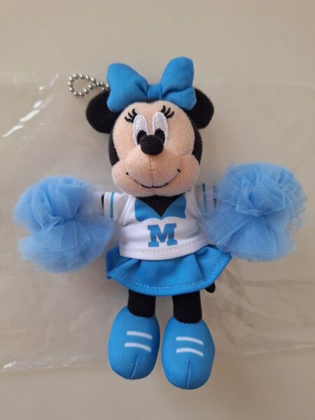 【新品】東京ディズニーランド Cheer Together ミニー ぬいぐるみチャーム 水色