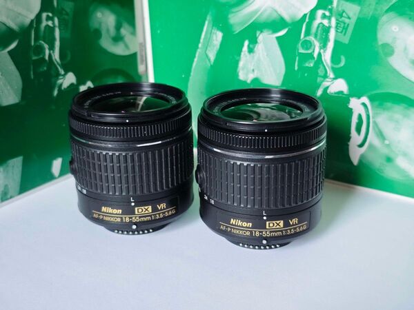 【ジャンク品】Nikon AF-P DX NIKKOR 18-55mm 1:3.5-5.6G VR 2本セット