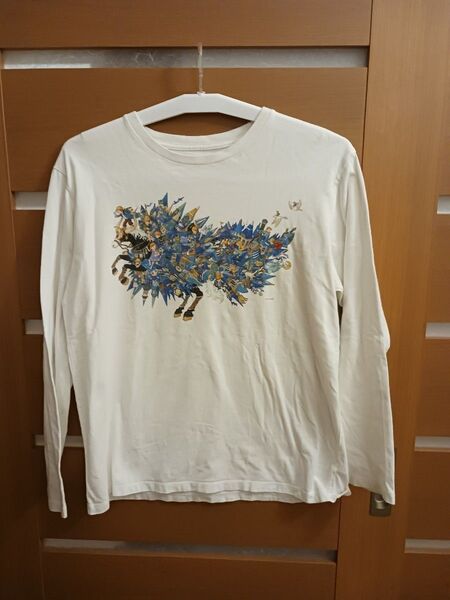 グラニフ Tシャツ メンズ Lサイズ 白
