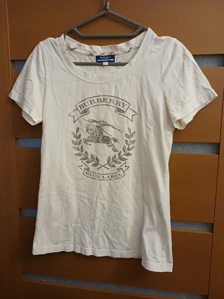 バーバリーブルーレーベル 半袖カットソー 38 半袖Tシャツ ジム