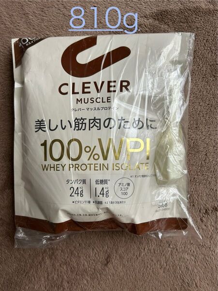 クレバー マッスルプロテイン チョコレート味 810g × 1個