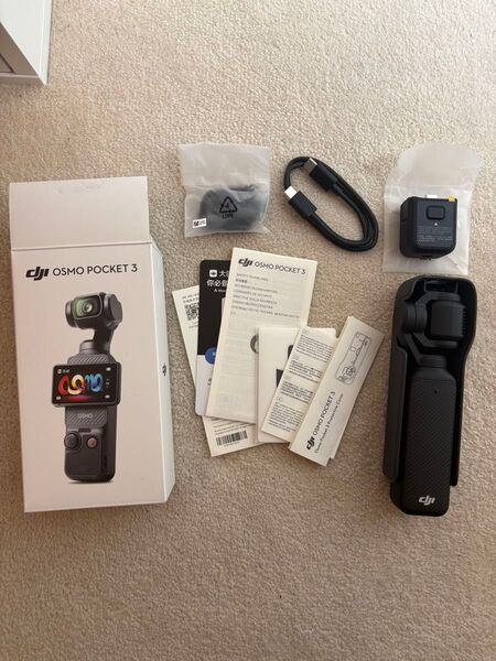超美品 DJI Osmo Pocket 3 使用回数は一回のみ